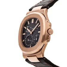 Patek Philippe Nautilus Date Moon Phases Rose Gold Auto 40mm Strap 5712R-001 2