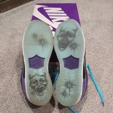 Nike SB Hayley Wilson Dunk Low Pro Size 13 HJ0513-500 Worn 1x 💜💙 3