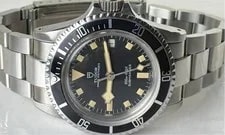 Tudor Prince Oysterdate Submariner Automatic Diver Black Dial No Box R# 2