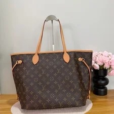 Louis Vuitton Authentic Neverfull Medium-sized Satchel 4
