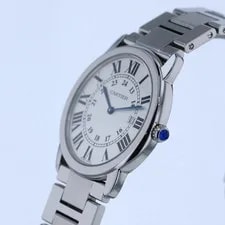 Cartier Ronde Solo de LM W6701005 Stainless Silver la 2