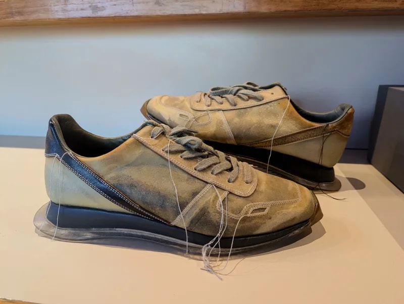 Rick Owens Transparent Babel Swamp Runner 2