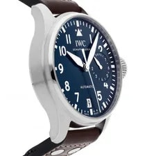IWC Big Pilot "Le Petit Prince" Steel Auto 46mm Blue Dial Strap IW5010-02 3