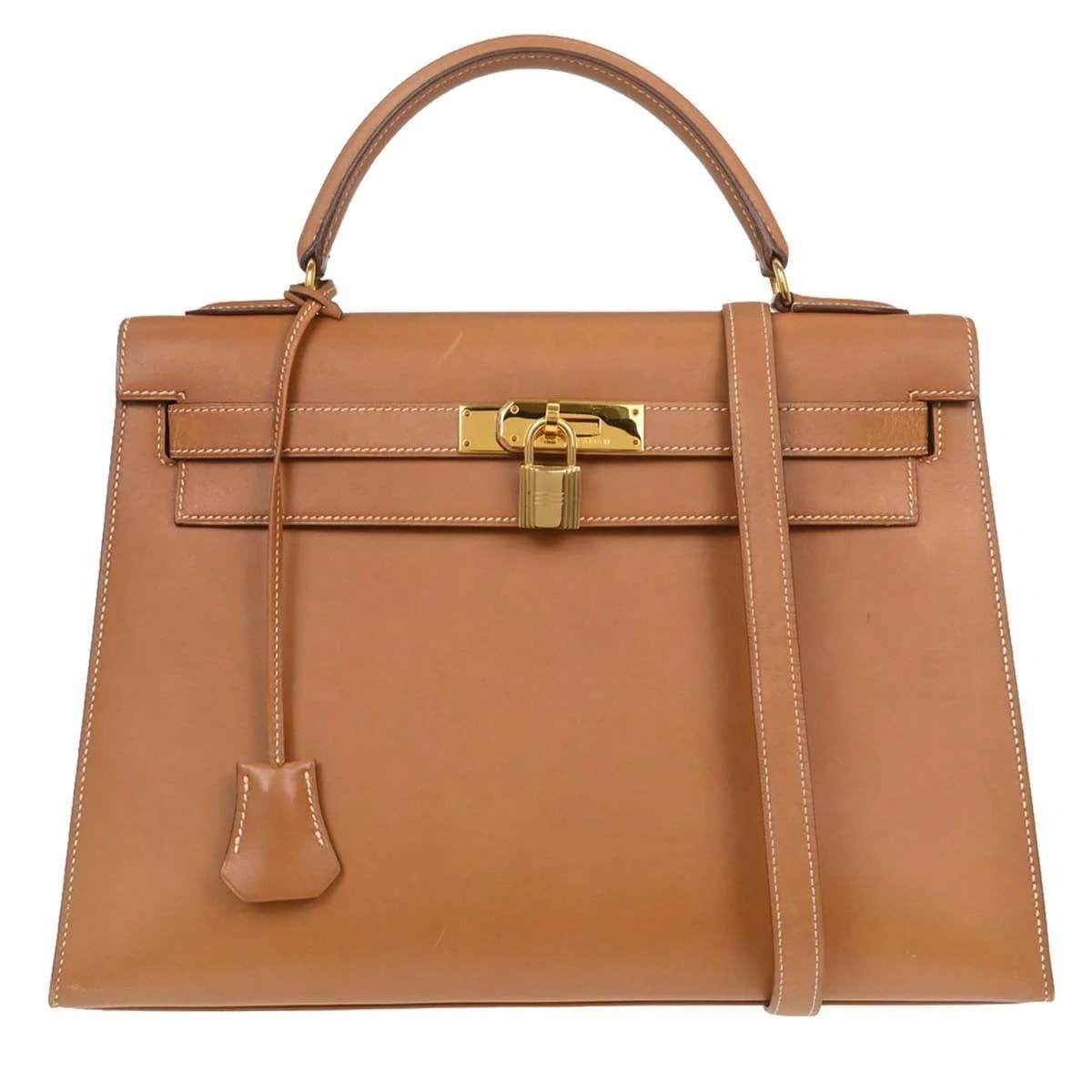 Hermès — Hermes Kelly Sellier Neutral — Handbag — resale