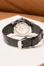 Circa 1990s Jaeger-LeCoultre Master Black Control Black Automatique - 140.8.93 4