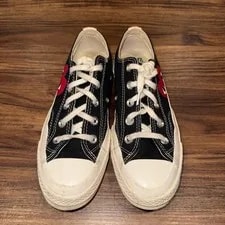 Converse X Comme des Garçons Play Chuck 70 Low 4 / 6 2
