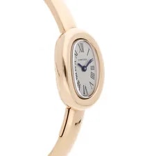 Cartier Baignoire Mini Model 24 Quartz Yellow Gold Bangle WGBA0050 3