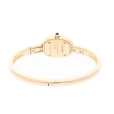 Cartier Baignoire Mini Model 24 Quartz Yellow Gold Bangle WGBA0050 4
