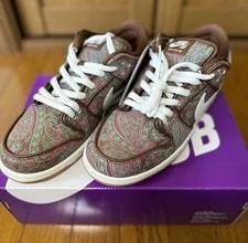 Nike SB — 10.0US Nike Sb Dunk Low Pro Prm Paisley — Sneaker — resale