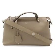 Fendi — Fendi By the Way Medium Greige 2Way Auth — Handbag — resale