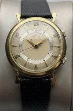 Jaeger-LeCoultre — Jaeger-LeCoultre JLC Memovox Alarm - Functions Well - Check It Out! — Watch — resale
