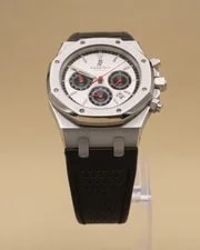 2007 Audemars Piguet Royal Oak Tour Auto Silver Black Subdials Dial Complete 3