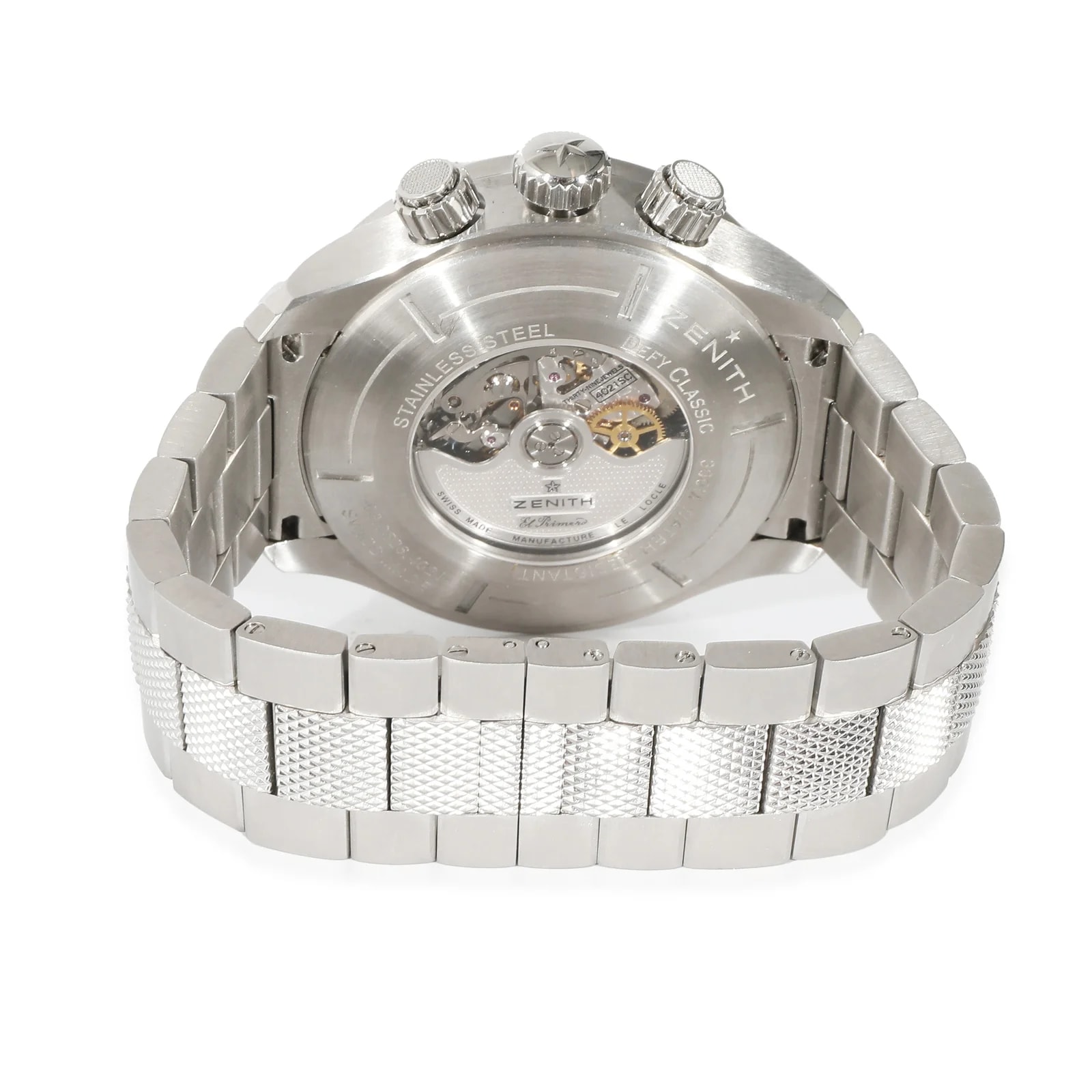 Zenith Defy Classic 03.0526.4021 Stainless Steel Silver Ss+titanium Wrist 2