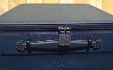 Ultra Patek Philippe 10 + 3 Storage BOX Carry Travel Case Navy Blue 2