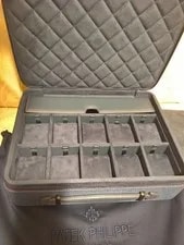 Ultra Patek Philippe 10 + 3 Storage BOX Carry Travel Case Navy Blue 4