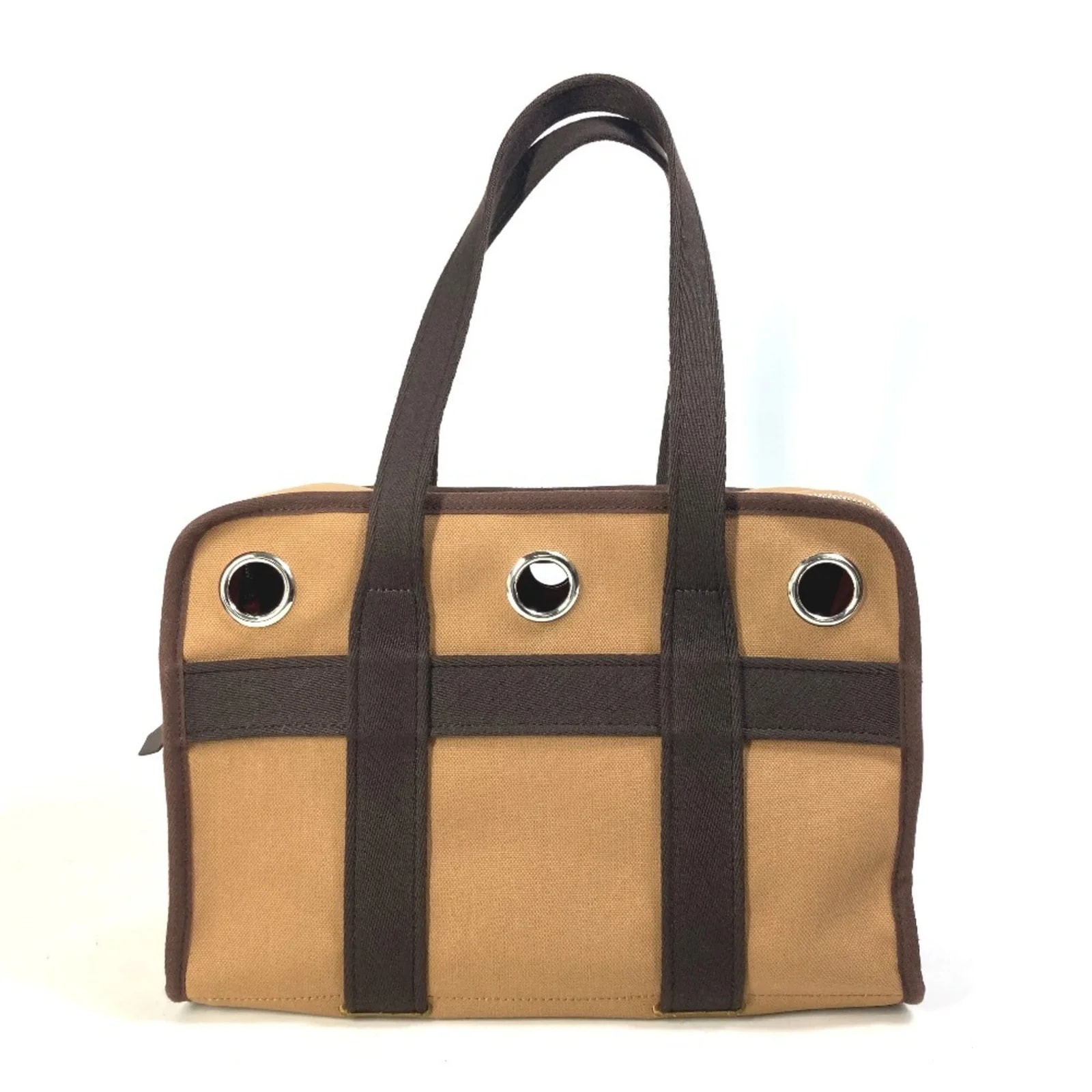 Hermès — Hermes Feu Cotton Elastane Boston — Handbag — resale