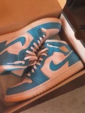 Size 13 - Air Jordan 1 Mid Aquatone 2