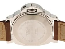 Panerai Luminor Marina PAM00104 OP6630 Stainless Steel / Leather 44mm #DW419 4