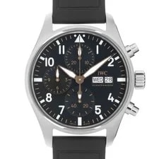IWC — IWC Pilot's Chronograph 41 Green IW388104 Box/Paper — Watch — resale