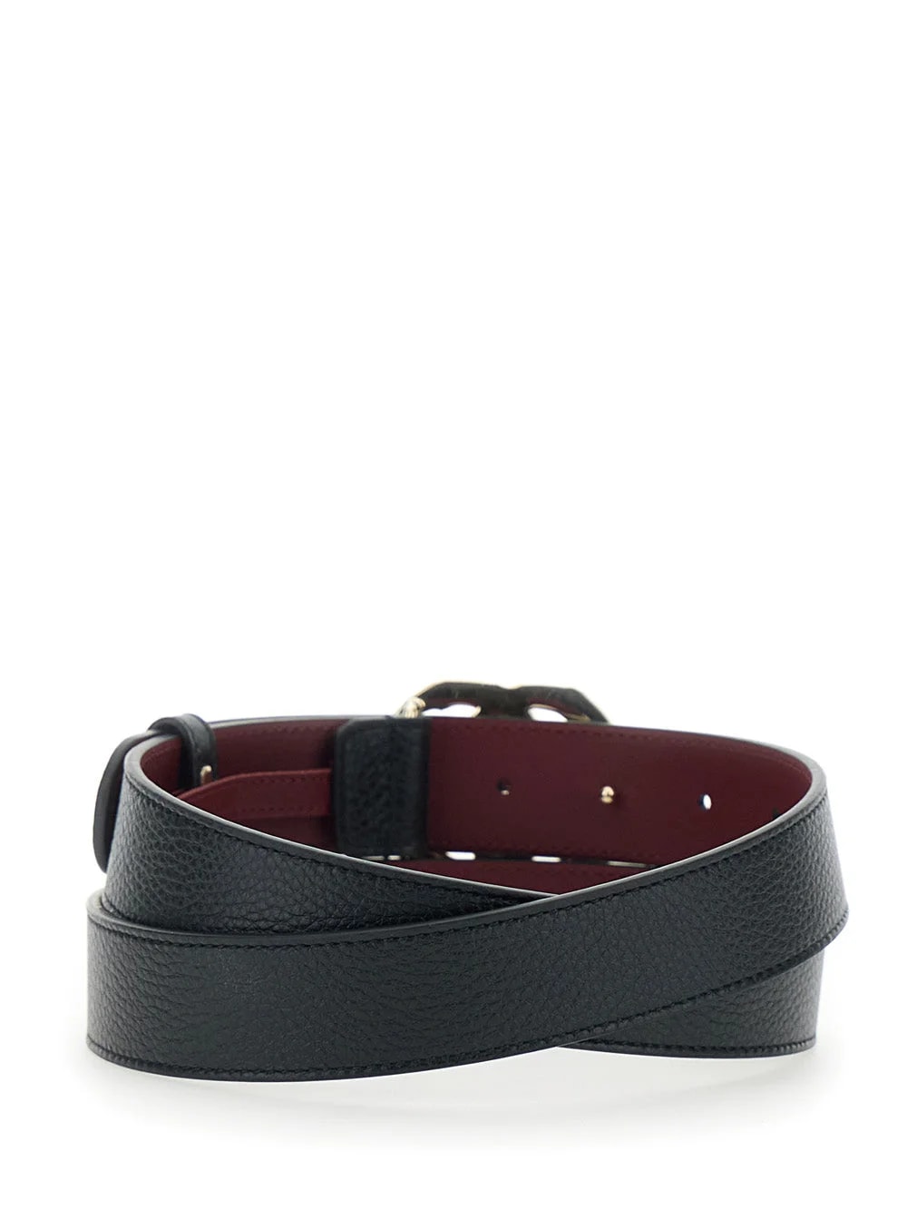 Gucci Interlocking GG Buckle Calf Belt — 2