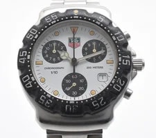 TAG Heuer — 【N 】Tag Heuer Formula 1 CA1212-R0 Chronograph White Dial 200M Qz — Watch — resale