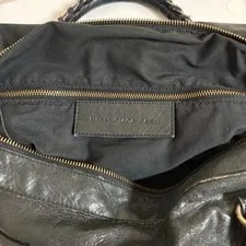 Balenciaga Twiggy Motorcycle Y2K W/ 2 Straps Dust Auth JPN 2
