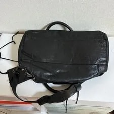 Balenciaga Twiggy Motorcycle Y2K W/ 2 Straps Dust Auth JPN 3