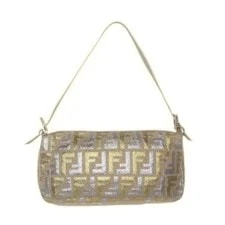 Fendi Lurex Metallic Baguette 2