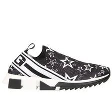 Dolce & Gabbana — Dolce & Gabbana Sorrento Low Top DG Logo Stretch Star — Sneaker — resale