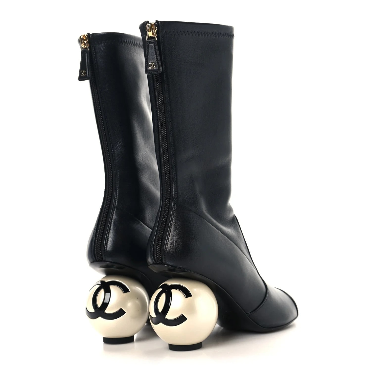 Stretch Cap Toe Ball Mid Calf 36.5 4