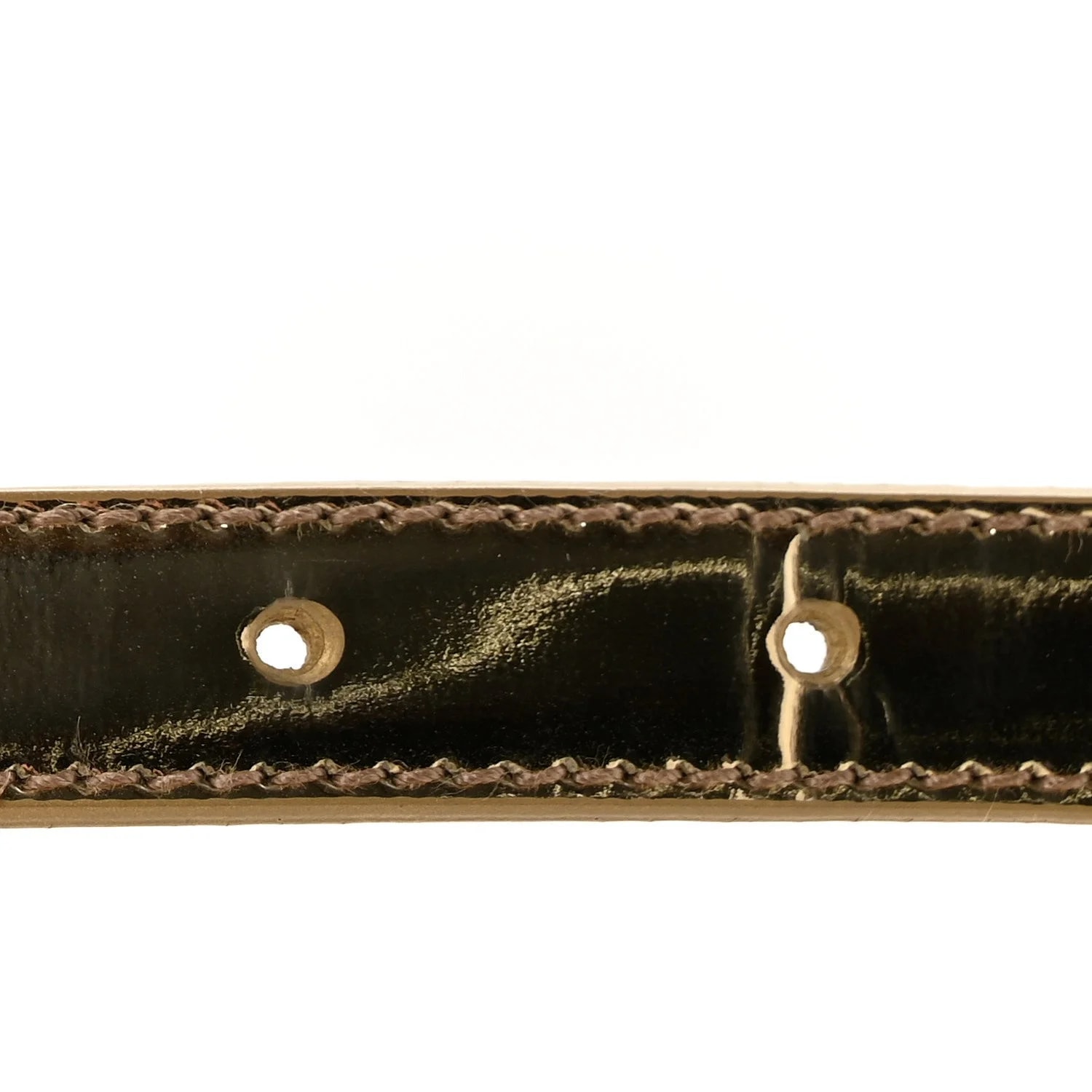 Spazzolato Borchie Triangle Belt 85/34 Platino 3