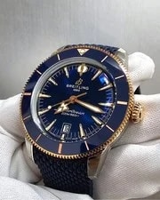 Breitling SuperOcean Heritage B31 Auto 44MM Blue Rubber UB3112161C1S1 2