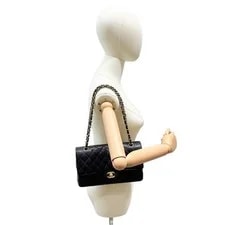 Chanel Double Flap 2009-2010 Matelasse Skin Chain 3