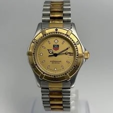 Tag Heuer Swiss Quartz Gold Dial Battery Replaced From Japan 2