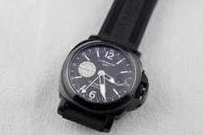 Panerai Luminor Gmt Automatic Black Dial on Leather PAM00088 3