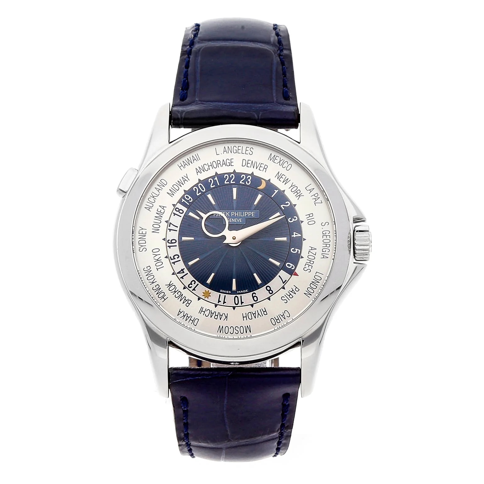 Worldofluxuryus — Patek Philippe Complications Platinum — Watch — resale