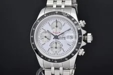Tudor — Tudor Prince Date 79260P Tiger Woods Cal.7750 Chronograph SS Silver #036 — Watch — resale