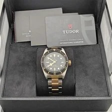 Tudor Black Bay Heritage 41mm Black Dial Two Tone Bracelet 79733N B&P 2024 2