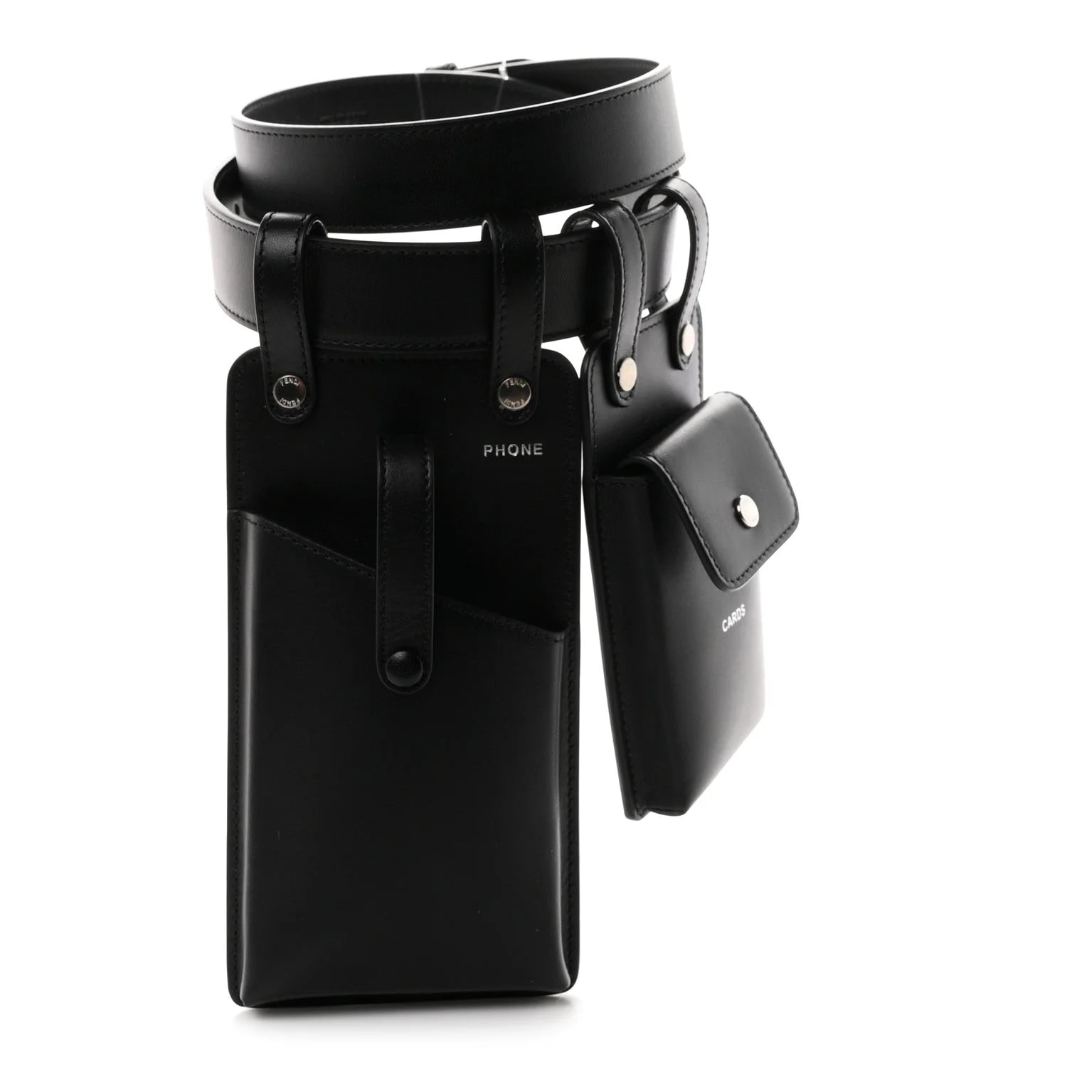 Fendi — Vitello Utility Belt Pouch 85 34 — Accessory — resale