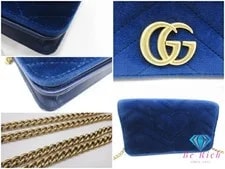 Gucci GG Marmont Small Chain 448426 New 4