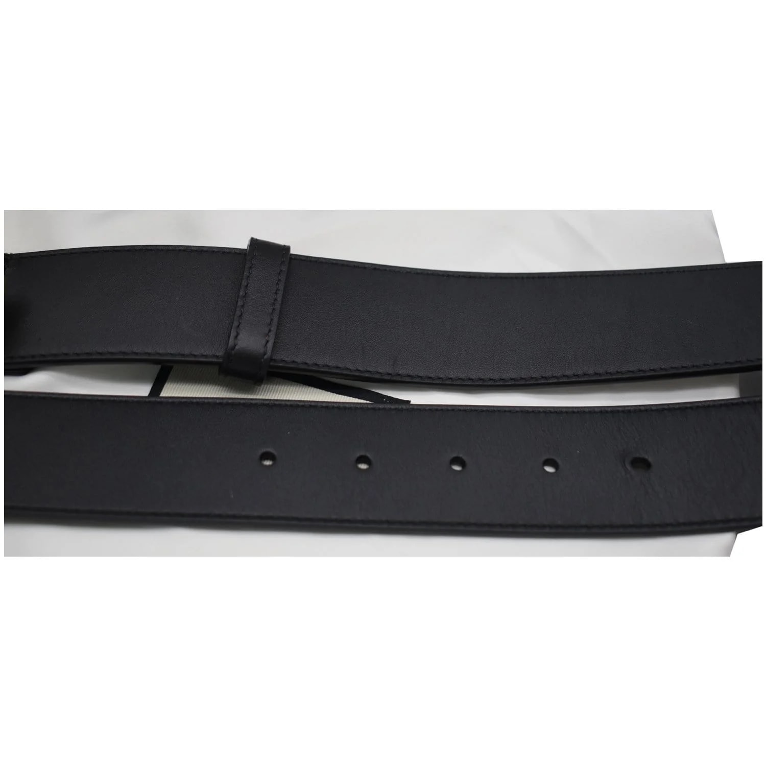 Gucci 2015 Re-Edition Double G Wide Belt 400593 4
