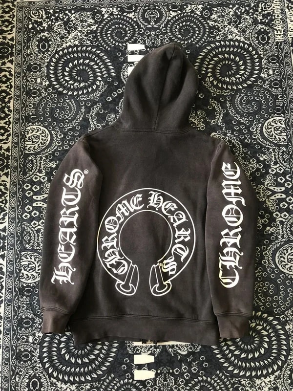 Chrome Hearts — Faded Hearts ZIP UP Horseshoe — streetwear — resale