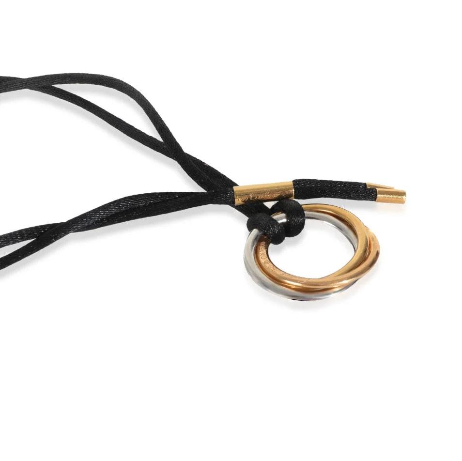 Cartier 3-Tone Medium Model Trinity 18k 4