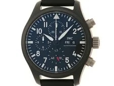 IWC — IWC Pilot's Chronograph Top Gun IW389401 Ceramic / Titanium / Rubber #DW1935 — Watch — resale