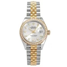 Rolex — Rolex Datejust 279383RBR Yellow Gold Stainless Steel Diamond 28.0mm #YKW211 — Watch — resale