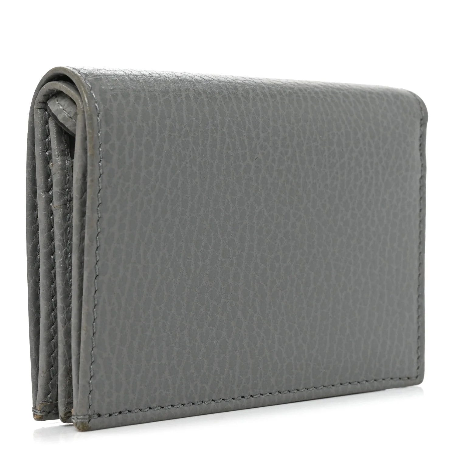 Dollar Enamel Monochrome Medium GG Marmont Wallet Deep 3