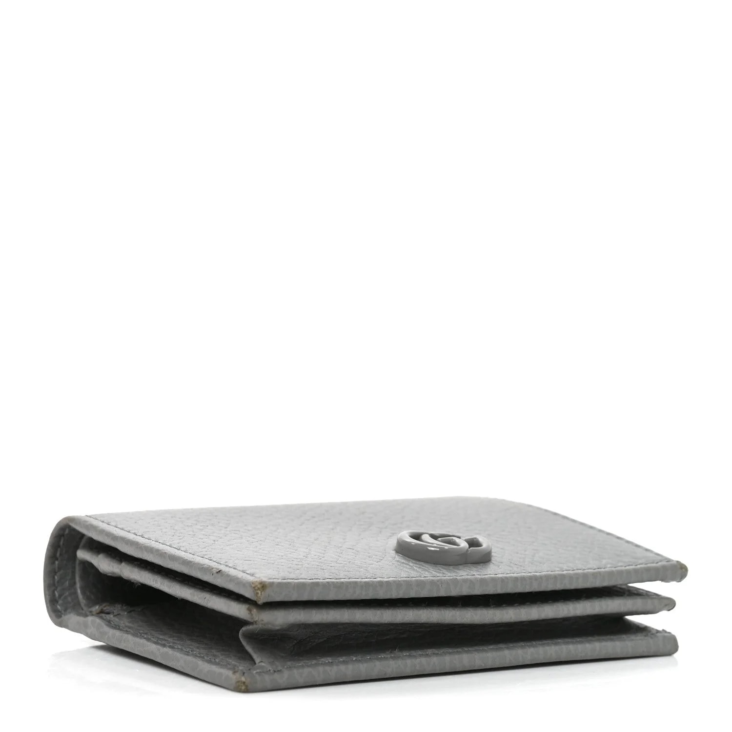 Dollar Enamel Monochrome Medium GG Marmont Wallet Deep 4