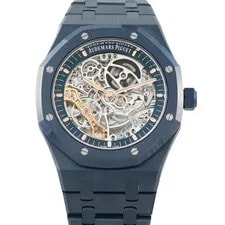 Audemars Piguet — Audemars Piguet Royal Oak Double Balance Wheel Openworked Ceramic 15416CD — Watch — resale