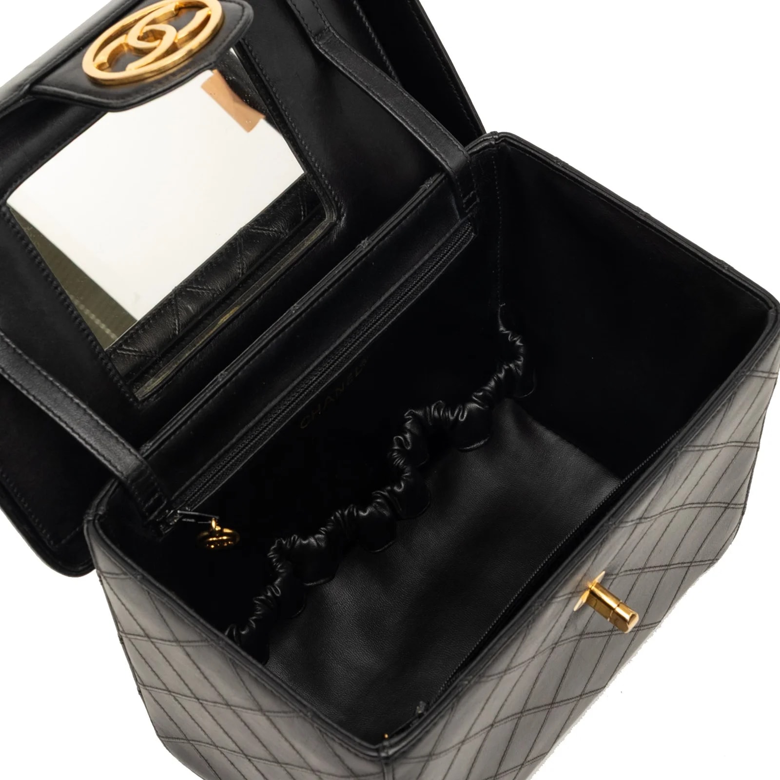 CC Stitched Turnlock Vanity Case 4