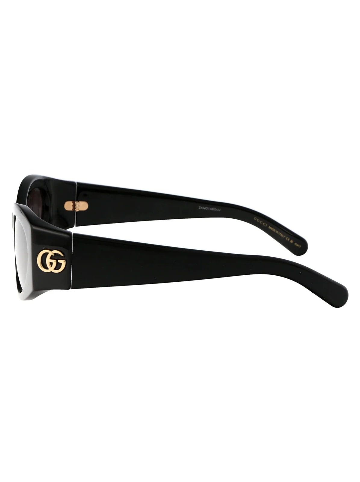 Gucci Gg1401s Oval-Frame Sunglasses — Injected 3